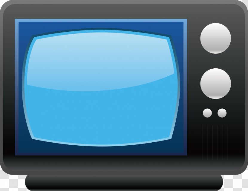 Television Set Icon - TV Vector Element Transparent PNG