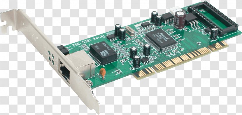 Network Cards & Adapters Computer Ethernet Conventional PCI - Wakeonlan - Sd Card Transparent PNG