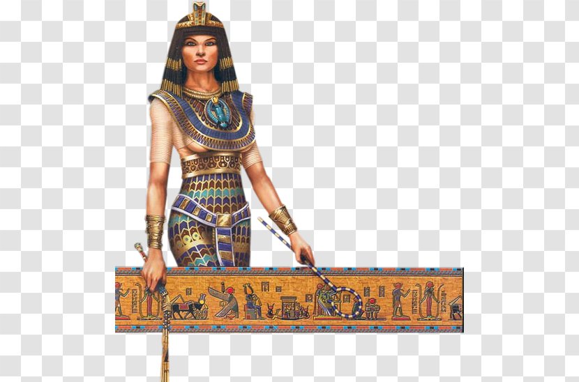 Art Of Ancient Egypt Pharaoh Ptolemaic Dynasty - Egyptian Goddess Transparent PNG