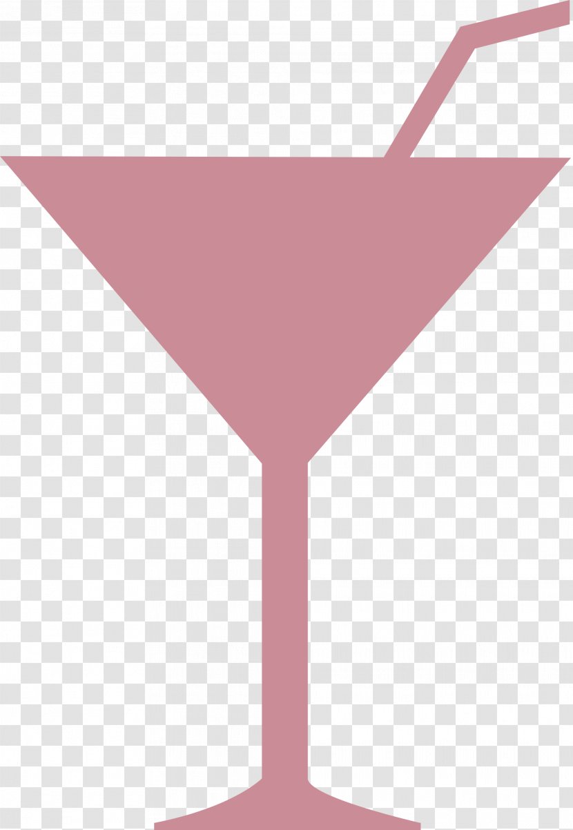 Martini Cocktail Glass Appletini Vermouth - Pink Cliparts Transparent PNG