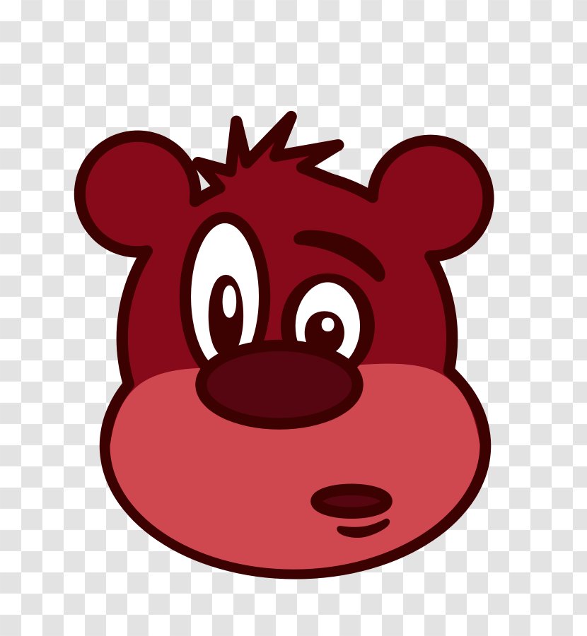 Brown Bear Giant Panda Red Polar - Cartoon - Vector Transparent PNG