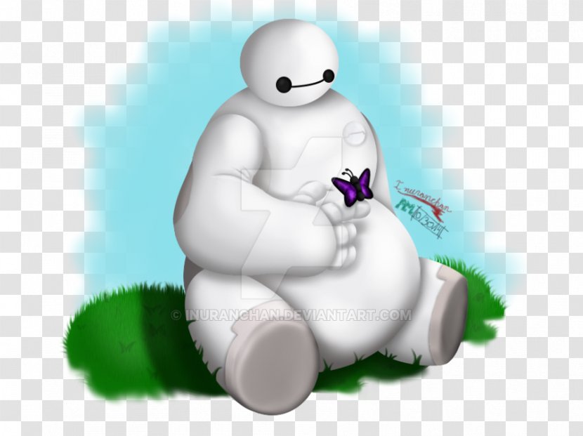 Baymax Desktop Wallpaper Bear Digital Art - Vertebrate Transparent PNG