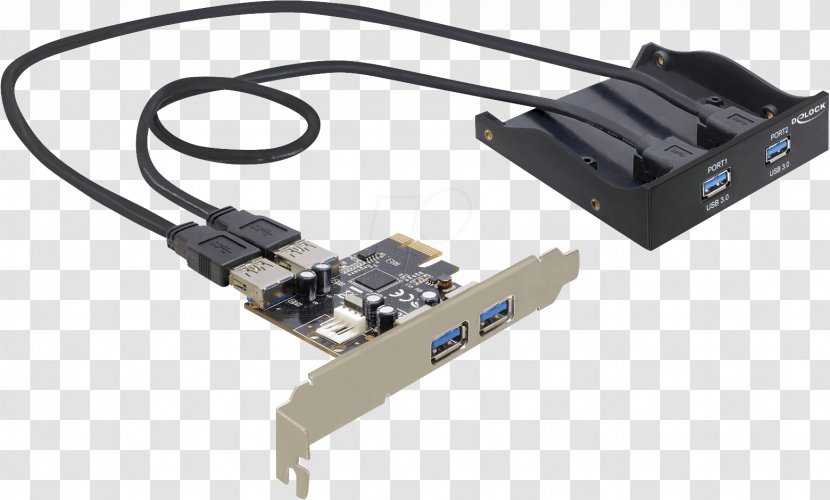 PCI Express USB 3.0 Adapter Interface - Pci - Usb Transparent PNG