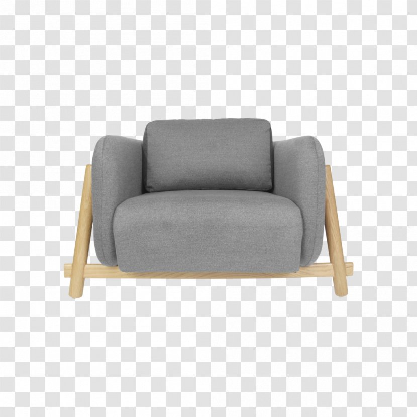 Loveseat Fauteuil Couch Chair Armrest - Oak - SILLON Transparent PNG