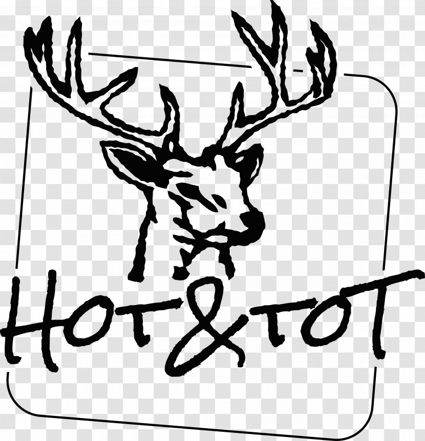 Red Deer Reindeer Decal Sticker - Mammal Transparent PNG