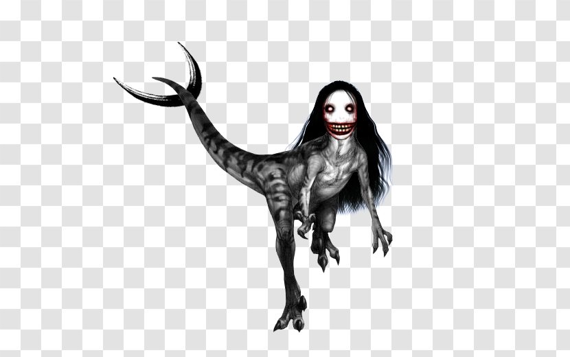 Velociraptor Mathematics Mathematical Joke Humour - Angry Black Wolf Transparent PNG