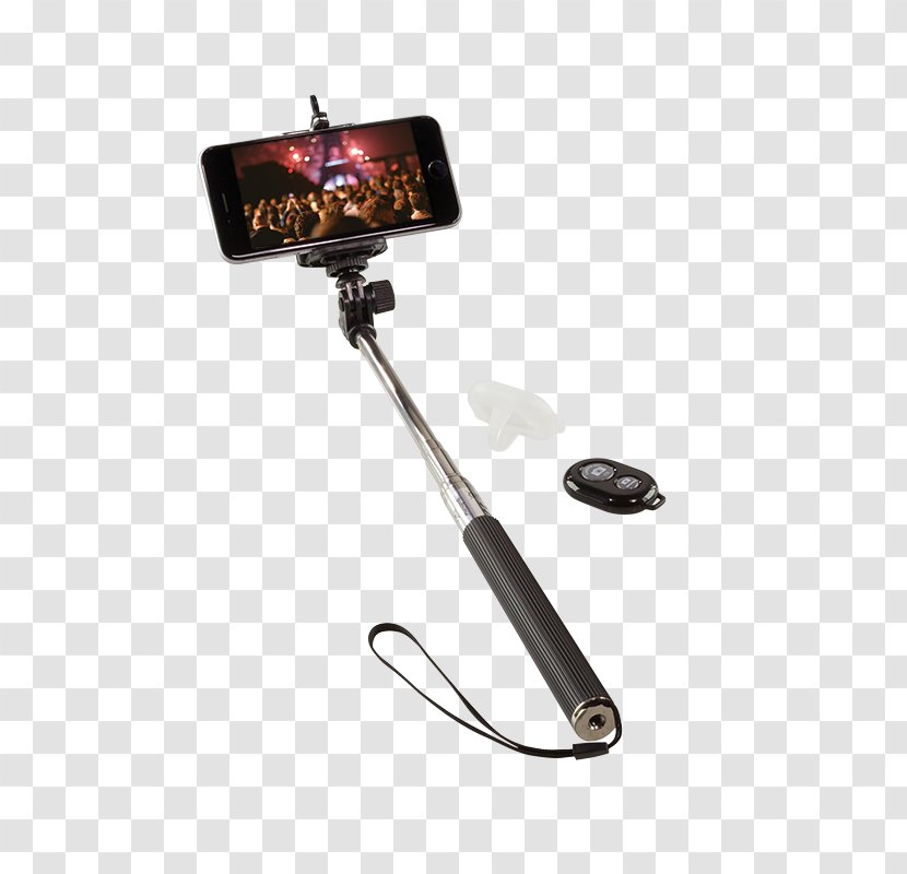Monopod Selfie Stick Dálková Spoušť Smartphone - Computer Hardware Transparent PNG
