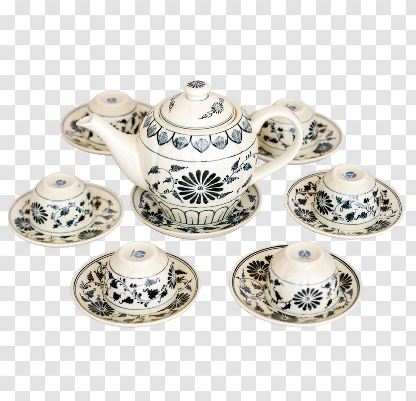 Porcelain Ceramic Teapot - Design Transparent PNG