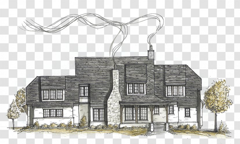 Architecture /m/02csf Facade House Drawing - Estate - Forest Hills Drive 3124 Transparent PNG