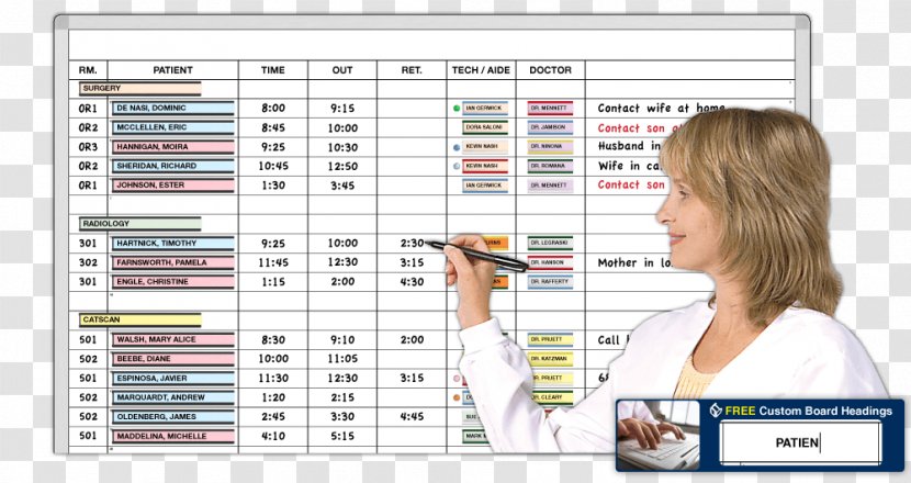 Computer Software Product Multimedia Organization Research - Hospital Boards Transparent PNG