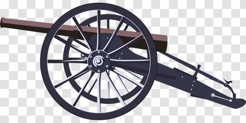 Cannon Illustration - Wheel - Artillery File Transparent PNG