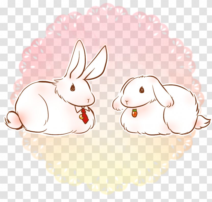 Domestic Rabbit Easter Bunny Hare Illustration Transparent PNG