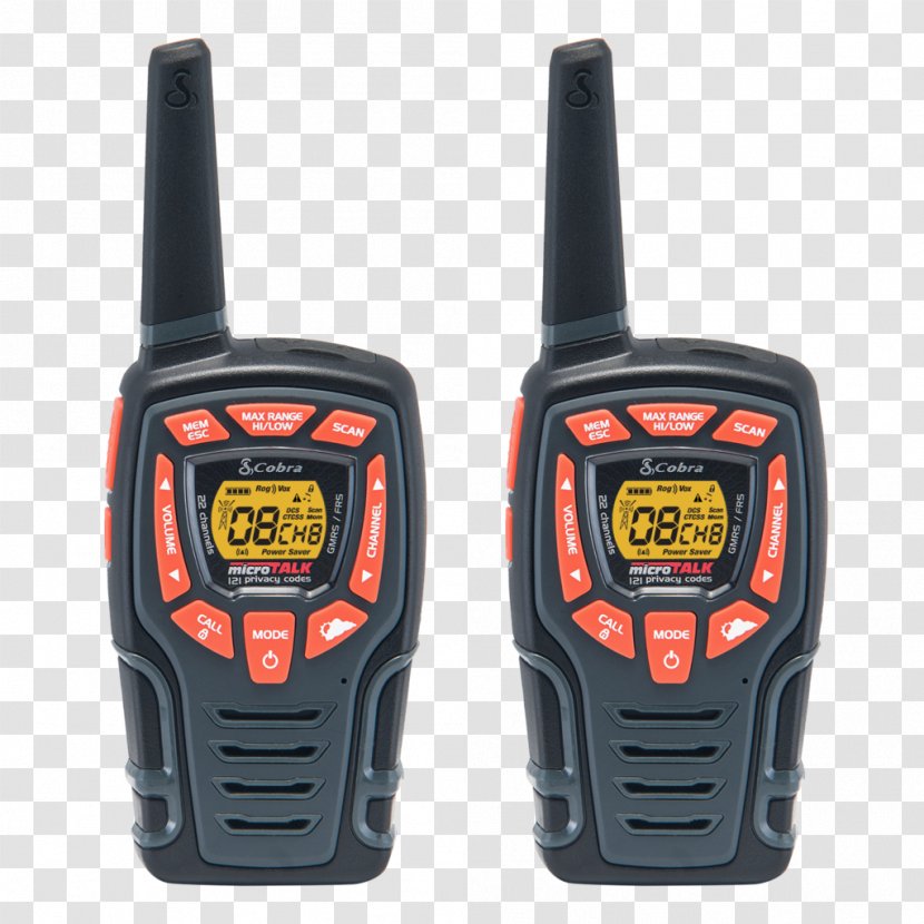 PMR446 Two-way Radio Walkie-talkie Mobile Phones - Very High Frequency Transparent PNG