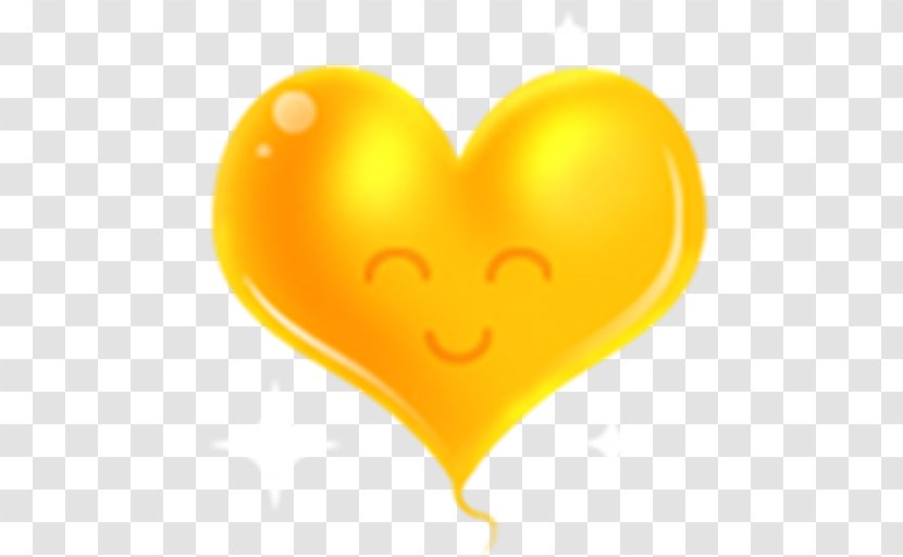 Yellow - Heart Transparent PNG