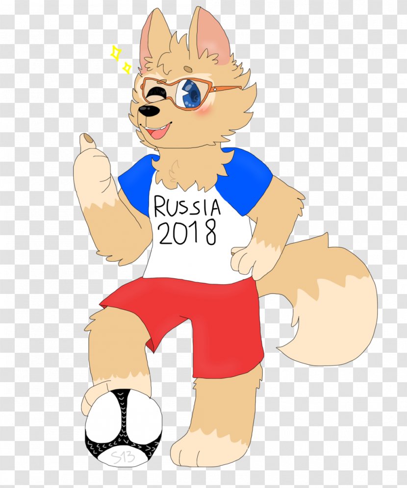 Cat Zabivaka 2018 FIFA World Cup Mascot Dog - Heart - Chu Transparent PNG