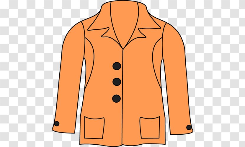 Leather Jacket Coat Clip Art - Coats Cliparts Transparent PNG