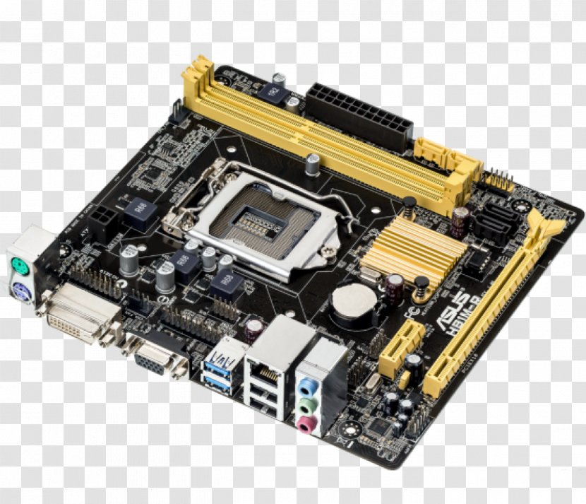 Intel LGA 1150 Motherboard ASUS H81M-R - Microatx Transparent PNG