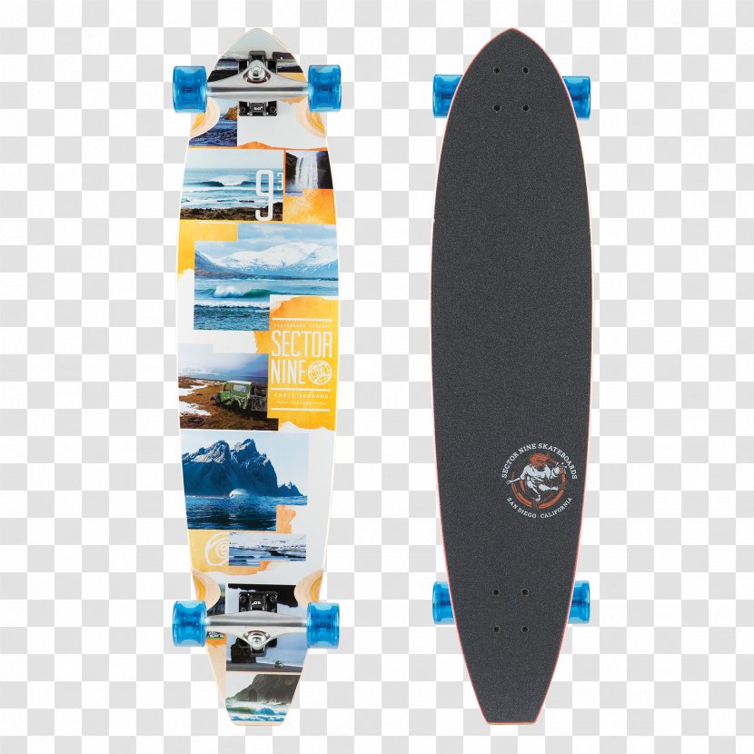 Sector 9 Longboard Skateboarding Surfing - Abec Scale - Voyager Transparent PNG