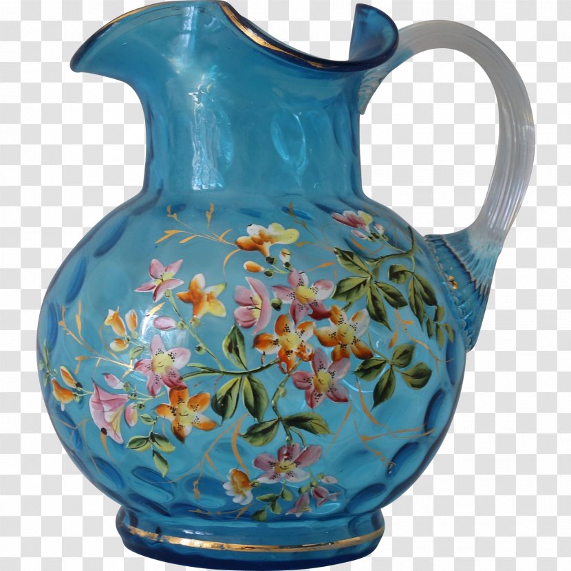 Jug Vase Pottery Ceramic Pitcher - Tableware Transparent PNG