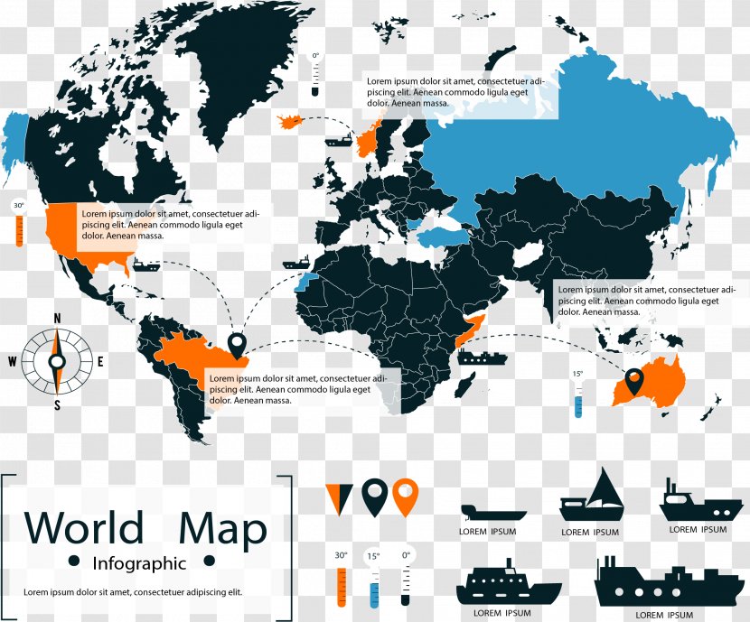 World Map Road Atlas - Analysis Chart Transparent PNG