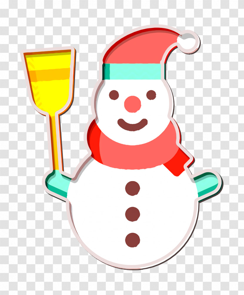 Winter Nature Icon Snowman Icon Transparent PNG