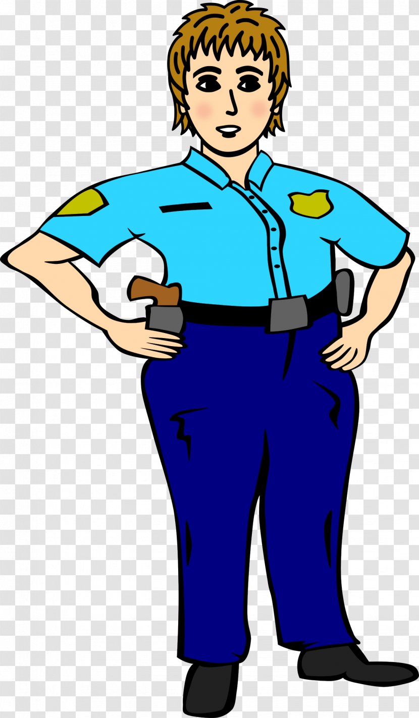 Police Officer Woman Clip Art - Silhouette - Policeman Transparent PNG