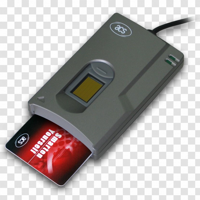 Contactless Smart Card Reader EMV ISO/IEC 14443 - Fingerprints Transparent PNG