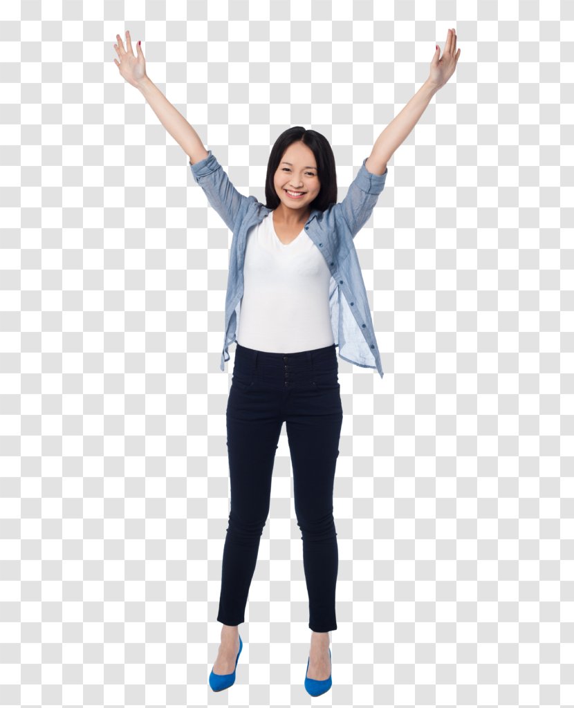 Woman Happiness - Cartoon Transparent PNG