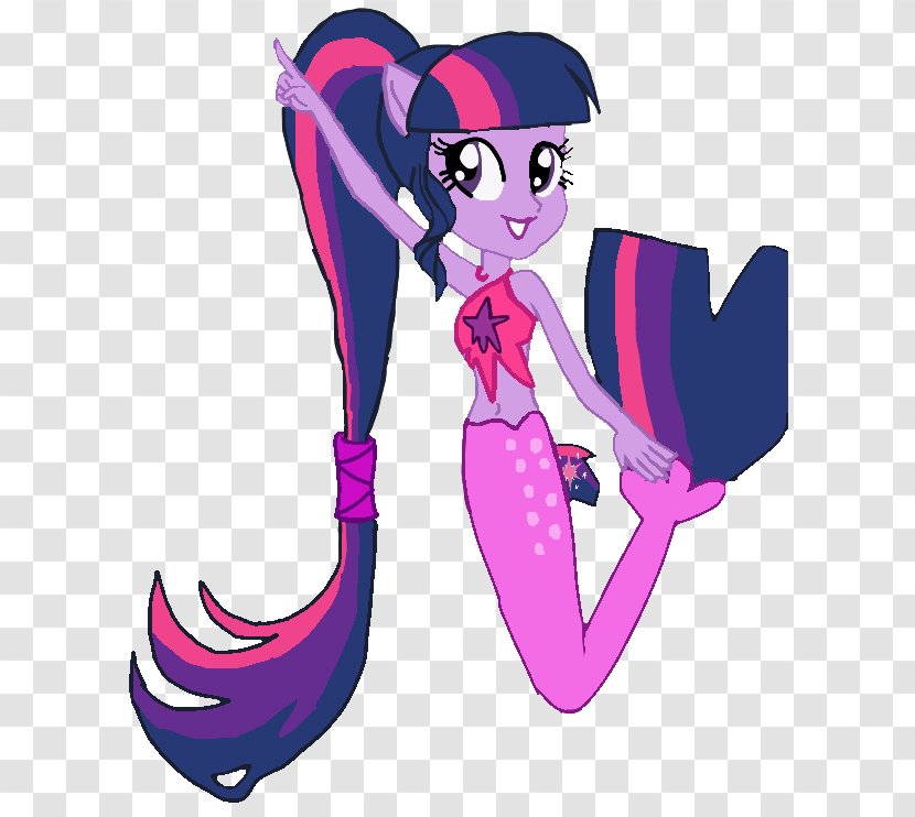 Twilight Sparkle My Little Pony: Equestria Girls DeviantArt Rarity Mermaid - Silhouette - How To Draw Fluttershy Cute Transparent PNG