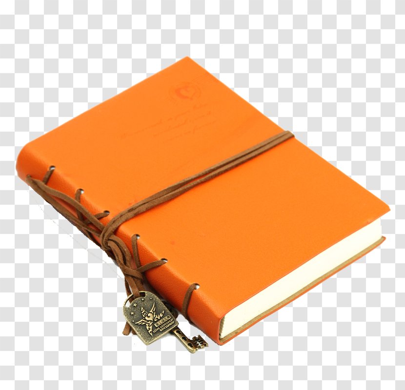Rope Notebook Twine Node.js - Orange - Diary Transparent PNG