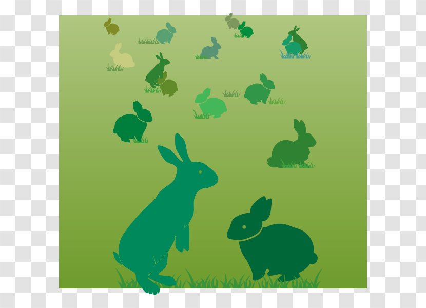 Hare Cartoon Silhouette Desktop Wallpaper Transparent PNG