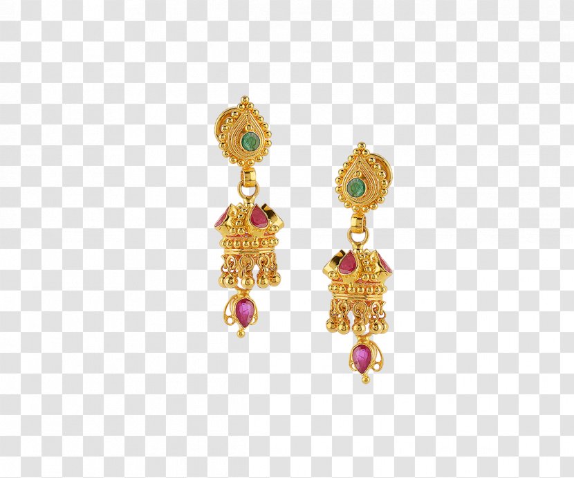 Earring Body Jewellery Gemstone - Orra Transparent PNG