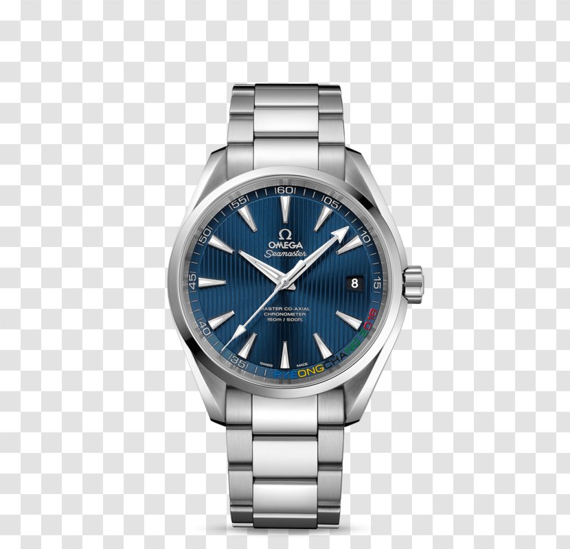 2018 Winter Olympics Omega Seamaster SA Coaxial Escapement Watch - Rado - Catch Transparent PNG
