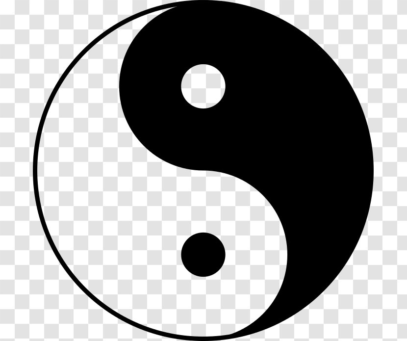 Yin And Yang Clip Art - Text - Khao Tao Transparent PNG