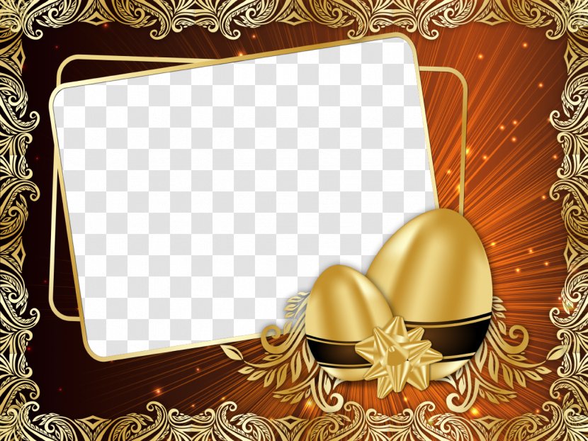 Easter Picture Frames Image Editing - Photo Frame Transparent PNG