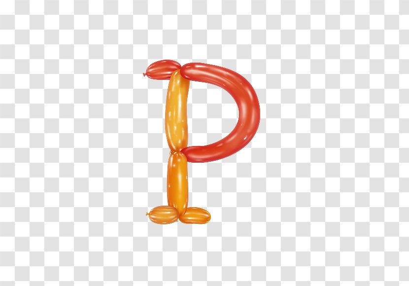 Letter Alphabet Clip Art - P - Balloon Transparent PNG