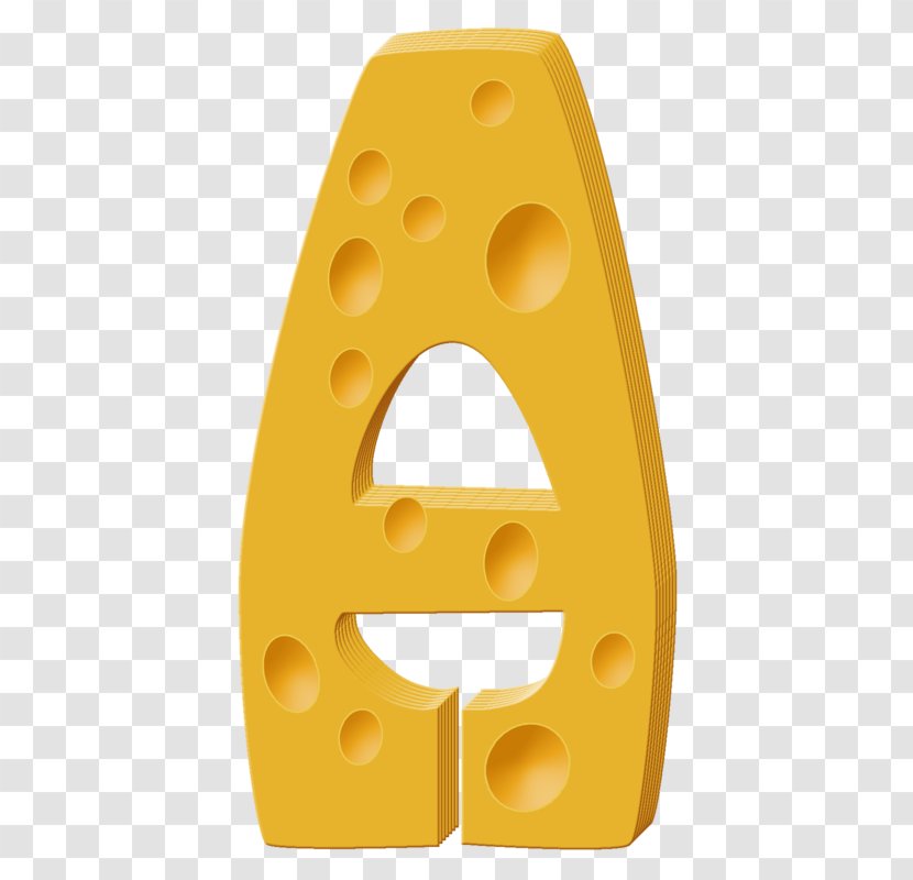 Russian Alphabet Letter Clip Art - Food - Gold Cheese Transparent PNG