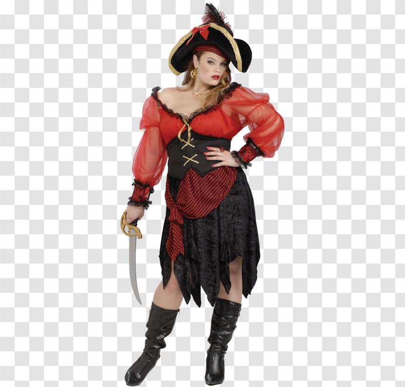 Costume Clothing Sizes Buccaneer Piracy - Woman Transparent PNG