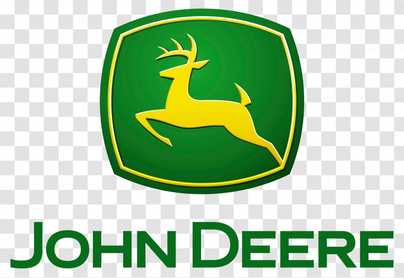 John Deere Architectural Engineering Heavy Equipment Tractor Logo - Forestry Transparent PNG