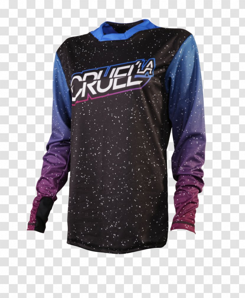 T-shirt Jersey Cruel Designs Sleeve Clothing - Violet Transparent PNG