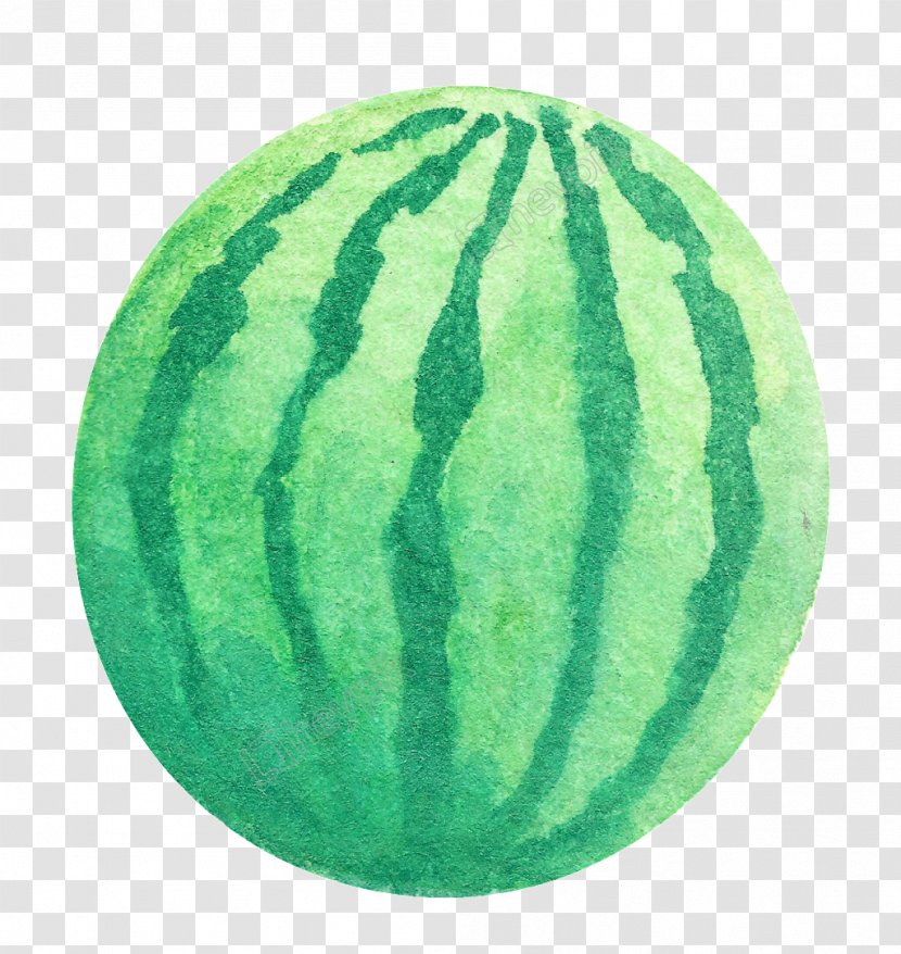 Watermelon Watercolor Painting Fruit Image - Melon Transparent PNG