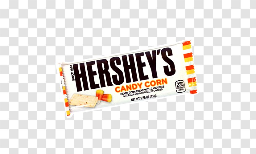 Candy Corn Hershey Bar Chocolate Reese's Pieces White - Bars Transparent PNG