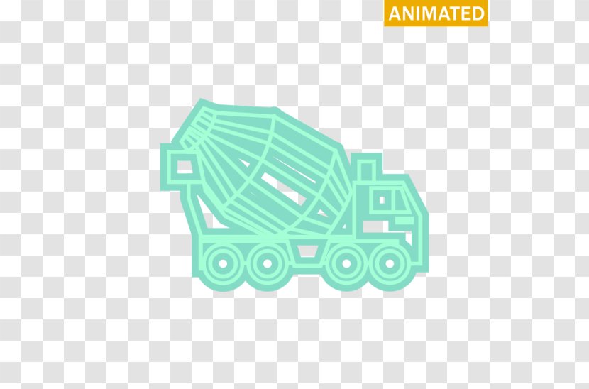 Brand Line Material - Concrete Truck Transparent PNG