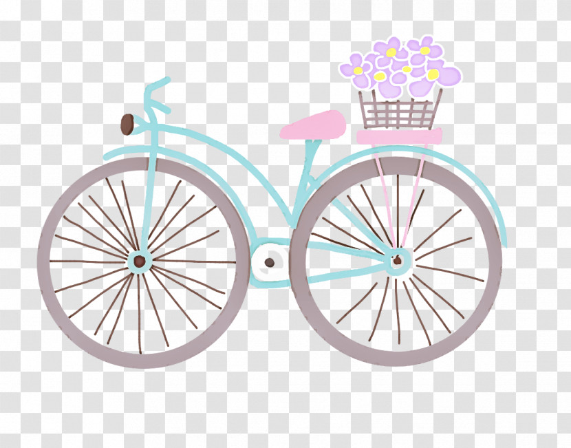 Bicycle Wheel Bicycle Part Bicycle Tire Spoke Wheel Transparent PNG