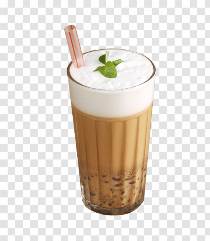 Ice Cream Hong Kong-style Milk Tea Bubble - Flavor - Pearl Transparent PNG