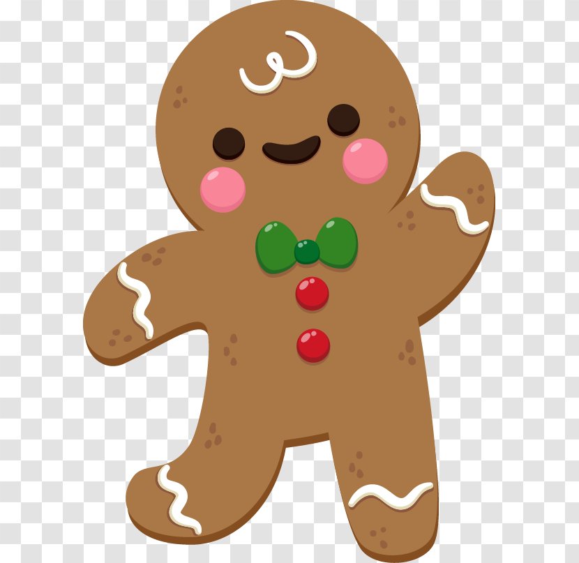 The Gingerbread Man Biscuit Transparent PNG