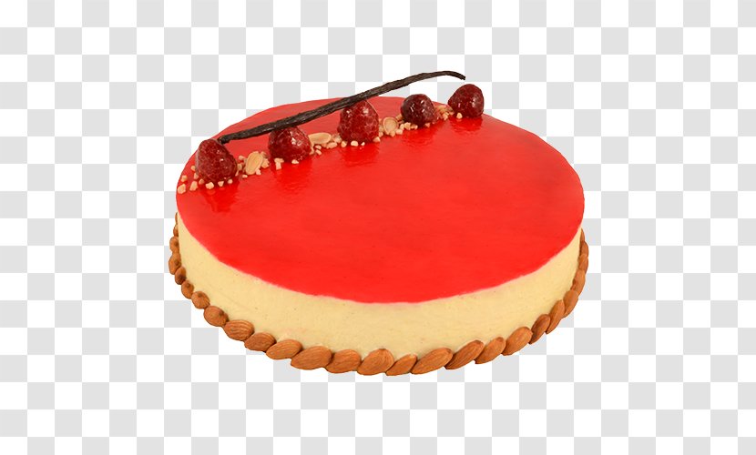 Cheesecake Mousse Bavarian Cream Tart Torte - Strawberry Cake Transparent PNG