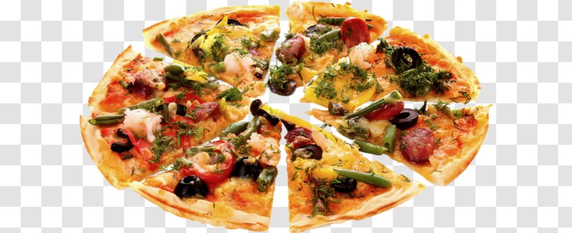 California-style Pizza Sicilian Tarte Flambée Top 100 Amazing Recipes - European Food Transparent PNG