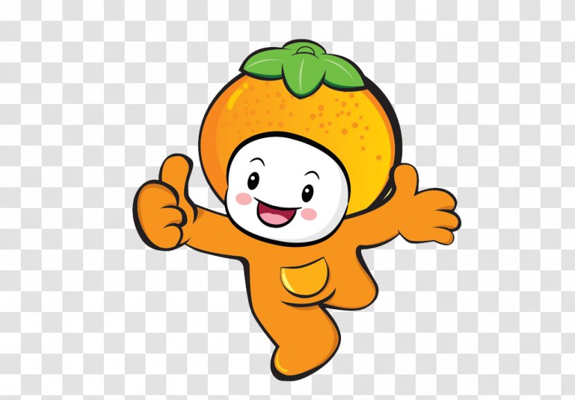 Adobe Illustrator - Mandarin Orange - Cute Cartoon Doll Transparent PNG