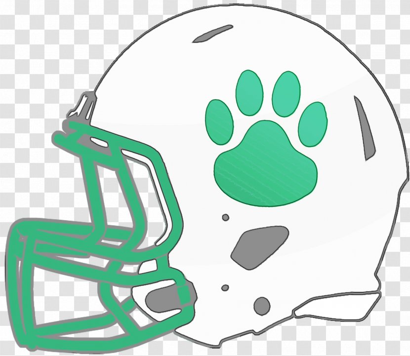American Football Background - Jacksonville Jaguars - Batting Helmet Headgear Transparent PNG